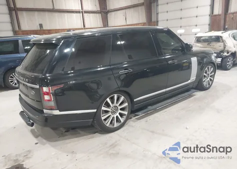 2015 Land Rover Range Rover 5.0L V8 Supercharged Autobiography z USA, uszkodzony, nr VIN SALGV3TF2FA198352